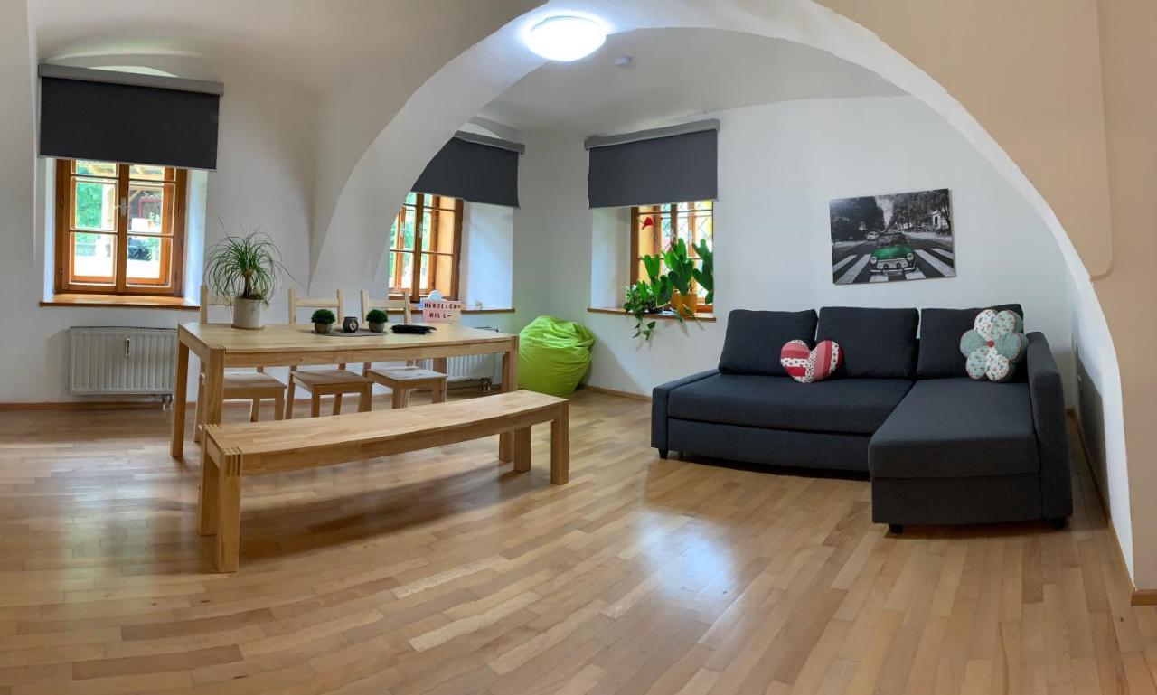 Ferienwohnung Raabklamm Arzberg ภายนอก รูปภาพ