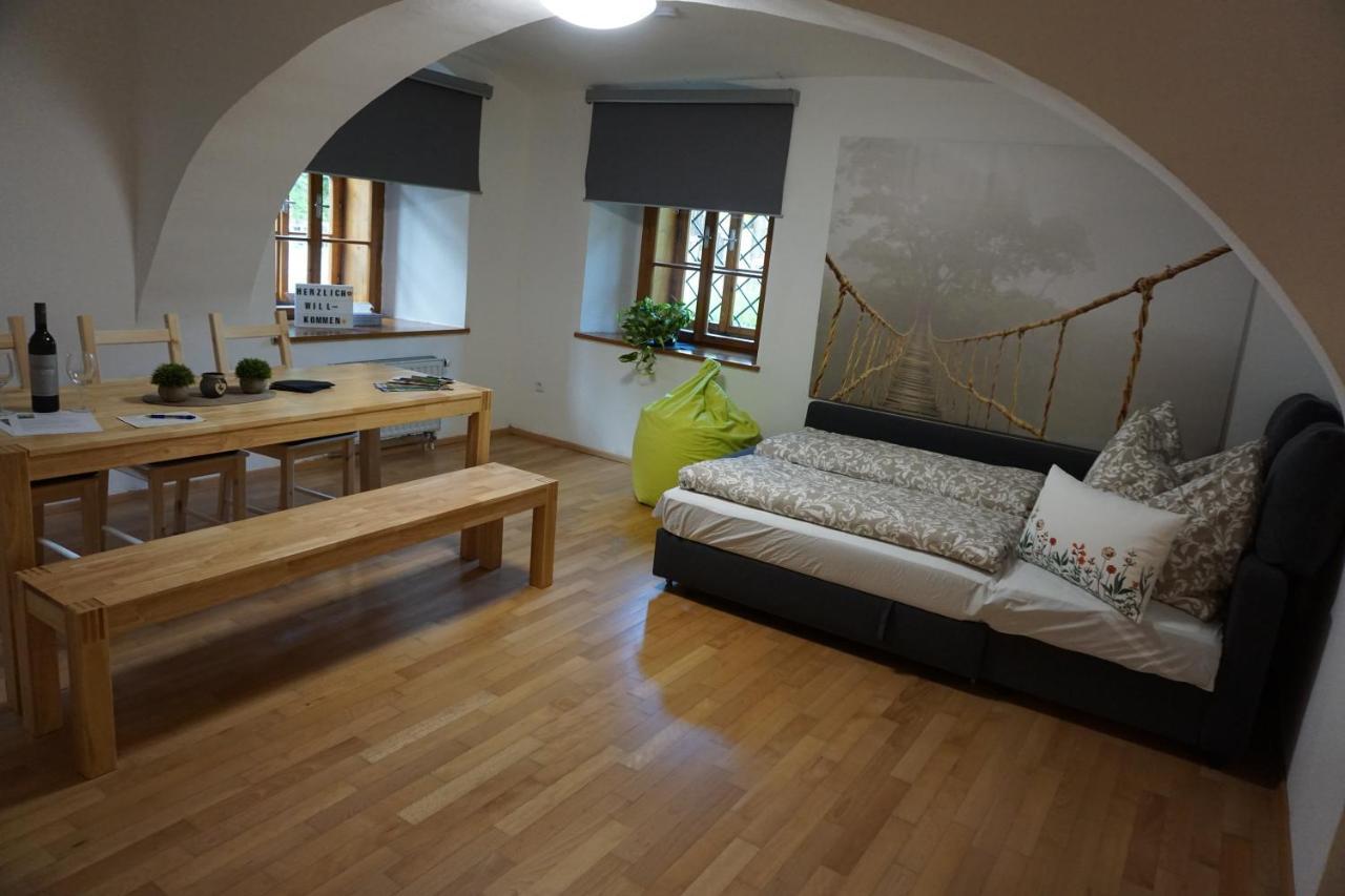 Ferienwohnung Raabklamm Arzberg ภายนอก รูปภาพ